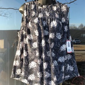 🚨B2G1 New JOIE Black Grey White Sleeveless Top